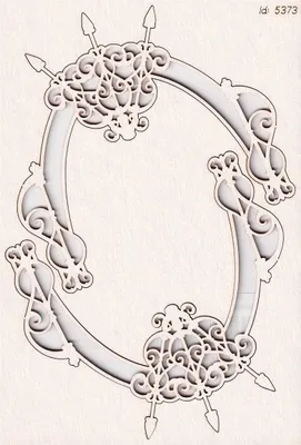 Produktbild von SCRAPINIEC Dekorpappe Die Cut Chipboard Dekoration Ornament, Wonderland 5373