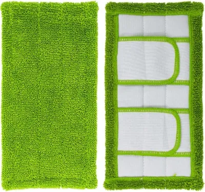 Productafbeelding van Vervangende doekjes voor vloerwisser, 2 stuks, herbruikbaar, geschikt voor Swiffer vloerwissers