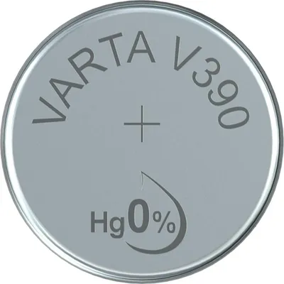 Obrázok produktu pre Varta -V390, Batéria na jedno použitie, SR54, Strieborný oxid (S), 1,55 V, 1 kusov, 80 mAh