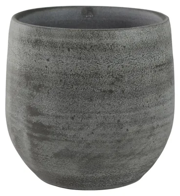 Produktbild von Steege Pflanzentopf/Blumentopf - Keramik - grau - 22x20 cm