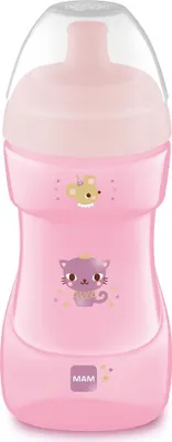 Produktbild von MAM Trinklernbecher Sports Cup 330 ml - Katze