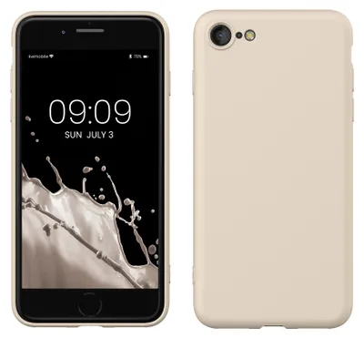 Produktbild von kwmobile Handyhülle für iPhone SE 2022 Hülle / iPhone SE 2020 / iPhone 8 / iPhone 7, für iPhone SE Hülle - Schutzhülle für kabelloses Laden - Case in