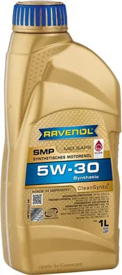 Produktbild von RAVENOL SMP für 5W-30 1 Liter Motoröl Motorenöl Longlife-04 229.51 C30 504 00 507 00 MS-11106 9.55535-S1 229.31 Öl