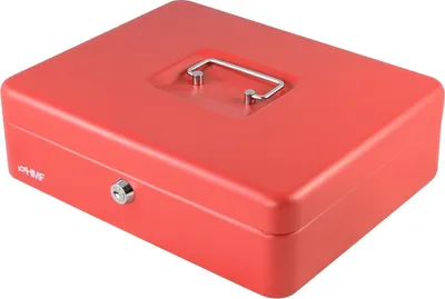 Produktbild von HMF 10130-03 Geldkassette Münzeinsatz, 30 x 24 x 9 cm, rot