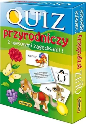 Produktbild von Quiz przyrodniczy z wesolymi zagadkami