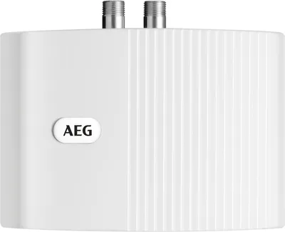 Produktbild von AEG elektronischer Klein-Durchlauferhitzer MTE 350 fürs Handwaschbecken, Mini Durchlauferhitzer 3,5 kW, steckerfertig, druckfest/-los, 231003