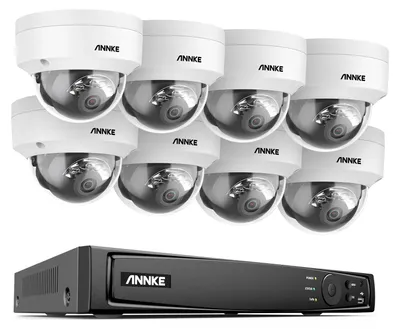 Produktbild von Überwachungskamera-Set - CCTV-Kamerasystem - IP-Kamera-Set - 4K-Überwachung - NVR-System