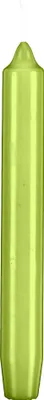 Produktbild von Leuchterkerzen Limonegrün 200 x Ø 25 mm, 12 Stück