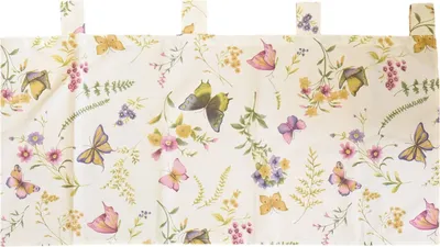 Produktbild von Gardine mit Druckmotiv Schmetterling 50 x 150 cm Bistrogardine