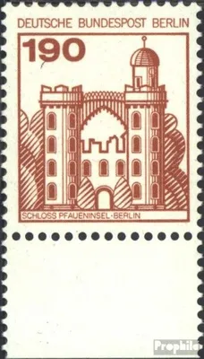 Produktbild von Briefmarken Berlin (West) 1977 Mi 539A Unterrandstück postfrisch Burgen und Schlösser