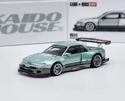 Obrázek produktu pro _Nissan Silvia S13-R Kaido Works V1 1991 - KaidoHouse/Mini GT 1:64