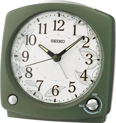 Image de Seiko QHP012M Réveil avec chant d'oiseau vert