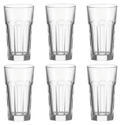 Produktbild von Leonardo GK 6 LD Becher-Set Longdrinkgläser 340 ml Rock 012998/013381