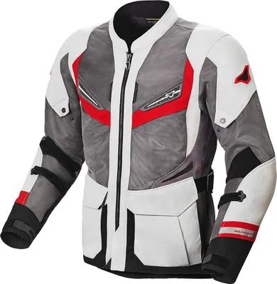 Produktbild von Macna Aerocon NightEye Motorrad Textiljacke, rot, M