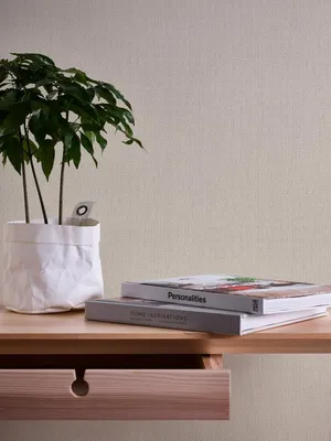 Produktbild von Strukturtapete Beige mit feiner Rillenoptik – Vliestapete matt – Modern & natürlich AS-Creation (KG-174610)