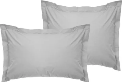 Produktbild von L'Essentiel Linge de Maison, De Light Grey, Doppel-Bettbezug-Set, Hellgrau, 100 % Baumwollsatin, 80 x 80 cm
