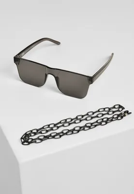 Obrázek produktu pro Sluneční brýle Urban Classics 105 Chain Sunglasses blk/blk - UNI