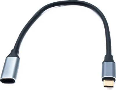 Obrázok produktu pre SYSTEM-S USB 3.2 Gen 2 kábel 25 cm od zástrčky typu C po zásuvku 20 Gbit/s 100 W 20 A