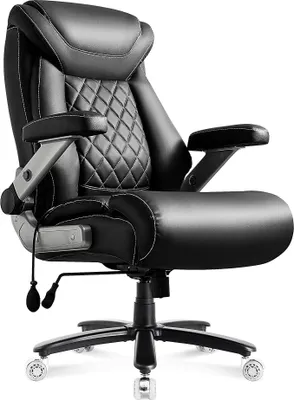 Imagen del producto de Silla de escritorio tipo chef, con capacidad de carga de 250 kg. Silla de oficina ergonómica, silla de escritorio con reposabrazos ajustables