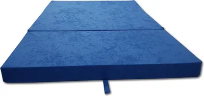 Produktbild von Klappmatratze Camper Wohnmobil-Matratze Faltmatratze 200x80x10 blau