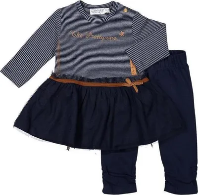 Produktbild von Dirkje Zweiteiler Set Kleid und Leggings marine 80