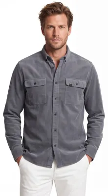Produktbild von Overshirt Camel Active dunkelblau geprint