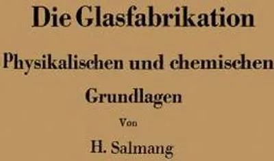 Obrázek produktu pro Die physikalischen und chemischen Grundlagen der Glasfabrikation