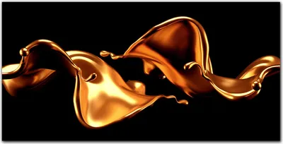 Produktbild von Coloray Bild aus Leinwand 100x50 Leinwand Dekoration - Kaffee