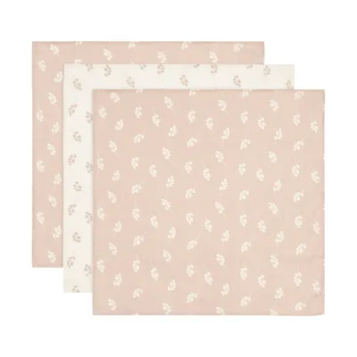 Obrázek produktu pro Jollein odříhávačka Hydrophil 70x70cm Twig - Wild Rose - 3 kusy