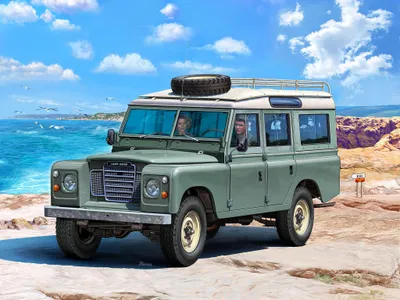 Produktbild von Revell REV7047 Land Rover Series III LWB station wagon
