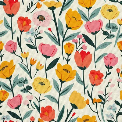 Produktbild von OUTDOOR DEKOSTOFFE OXFORD - Motiv Frühling I DX7489