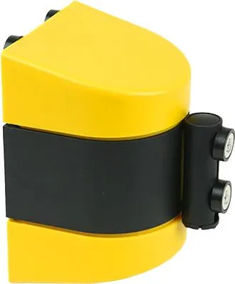 Produktbild von Magnetische Kassette mit Absperrband Gelb & Schwarz  x 5 m x  - Gelb & Schwarz - Acrylonitrile Butadiene Styrene (ABS) - In -  & Outdoor - Nutzung - CRT - 006 - YB