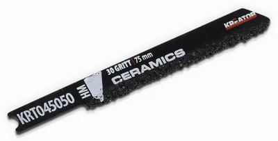 Produktbild von Kreator Ceramics U 75 Mm 30 Tpi Schlüssellochsäge 2 Einheiten Silber  Silber One Size