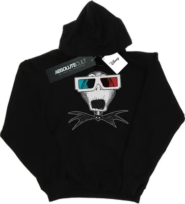 Produktbild von Disney - "Nightmare Before Christmas" Kapuzenpullover für Herren BI16551 (3XL) (Schwarz)