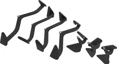 Immagine prodotto di Set di accessori per lat pulldown, set da 7 pezzi, alta resistenza, nero