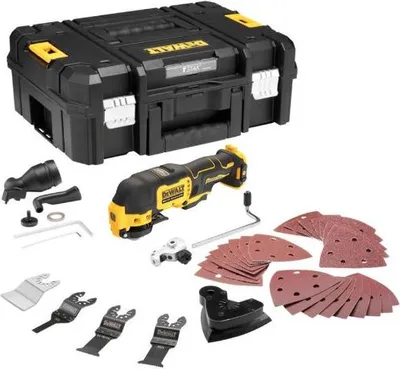 Zdjęcie produktu dla DeWALT DCS353NT-XJ, Cięcie, Bezszczotkowy, Czarny, Żółty, Bateria, 12 W, 840 g