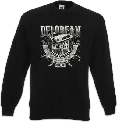 Produktbild von Urban Backwoods Car Time Machine, Sweatshirt, Farbe: Schwarz, Größe: 4XL