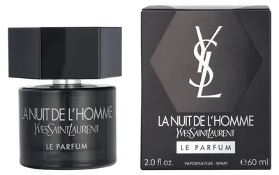 Produktbild von Yves Saint Laurent La Nuit De L'homme, Männer, 60 ml, Spray, ALCOHOL ● AQUA / WATER ● PARFUM / FRAGRANCE ● ETHYLHEXYL METHOXYCINNAMATE ● BUTYL..., 1 Stück(e)