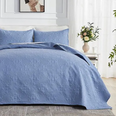 Produktbild von Unyqoos elegante und bequeme weiche Bettdecke mit Kissenbezügen für s® Schlafzimmererlebnis