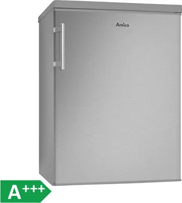 Produktbild von AMICA KS 361 115 E Kühlschrank 4-Sterne-Gefrierfach Edelstahloptik, Farbe:Edelstahloptik