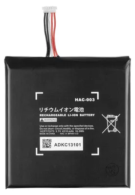 Produktbild von Nintendo Switch Akku Ersatzteil mit 4310 mAh Kapazität, Modellnummer HAC-003
