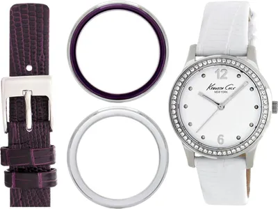 Produktbild von Kenneth Cole New York Damen-Armbanduhr Analog Quarz Leder KC6058