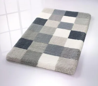 Immagine prodotto di Tappeto da bagno Kleine Wolke CARO in flanella 60 x 105 cm