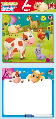 Obrázok produktu pre Gra edukacyjna Farma 4w1 Roter Kafer dla dzieci