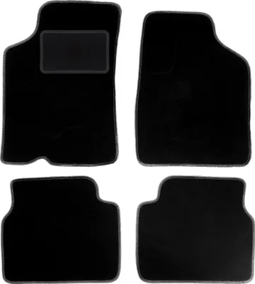 Image de Tapis en velours noir pour : Kia Sephia II Berline (1997-2001)