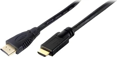 Produktbild von Equip HDMI 1.4 High Speed Kabel, 15m, 15 m, HDMI Typ A (Standard), HDMI Typ A (Standard), 1920 x 1200 Pixel, 3D, Schwarz
