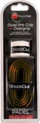 Obrázek produktu pro Dual Pro Grip + Overgrip Shockout o/Naranja ÚNICA