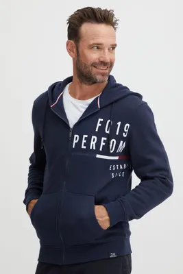 Produktbild von FQ1924 FQAlbert - 21900469ME Herren Sweatjacke Kapuzenjacke Hoodie mit Kapuze