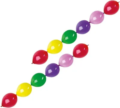 Produktbild von amscan 10 Latexballons Girlandenballons