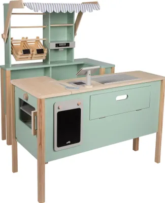 Image de small foot Kaufladen / Kinderküche "Fresh" salbeigrün 617287 4020972126887